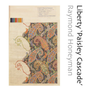 Raymond H paisley cascade pattern A